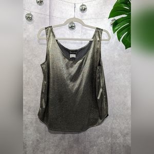 Vintage silver tanktop